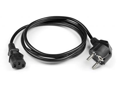 Шнур сетевой C13, 3x0.5mm², 1.5m